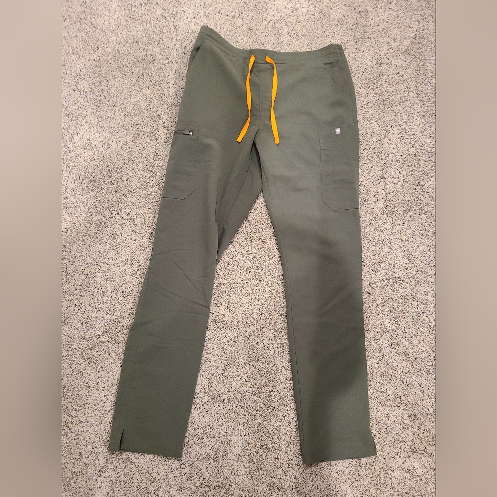 women's Moss Yola - Tall Skinny Scrub Pants - M - Tall / Moss